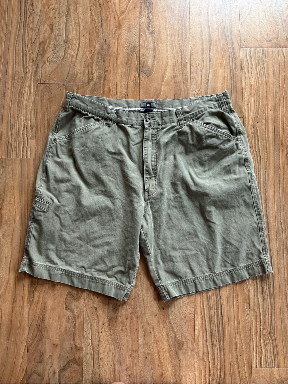 REI cotton hiking shorts